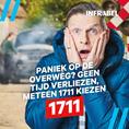 Paniek op de overweg, bel 1711!